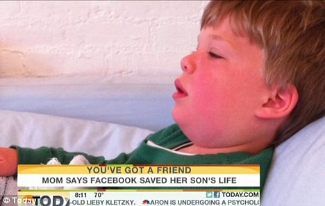 "Fara Facebook fiul meu ar fi fost mort".Povestea baiatului de 4 ani caruia site-ul i-a salvat viata