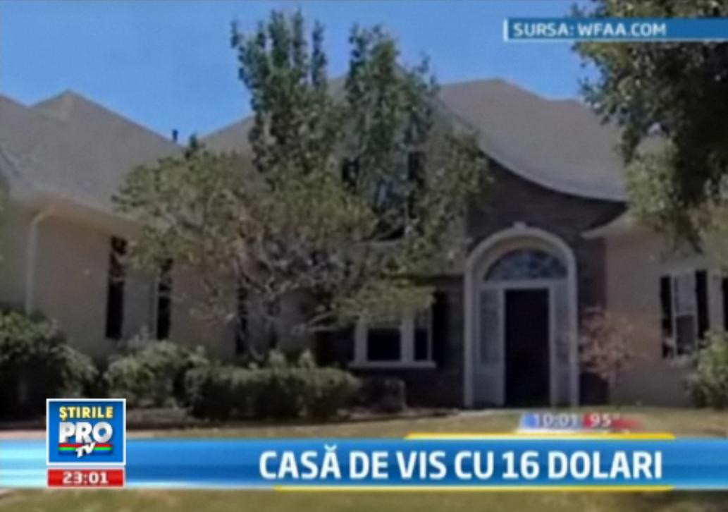 Casa de vis aproape gratis. A platit doar 16 dolari pentru o locuinta in valoare de 330.000