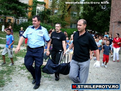 Executie in stil mafiot in Capitala. Victima, legata de maini si de picioare si incendiata