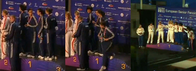 VIDEO. Cum au reactionat romancele medaliate cu aur la spada dupa ce organizatorii au gresit imnul