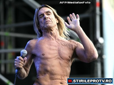 Iggy Pop concerteaza pentru prima data in Romania, la Festivalul Peninsula