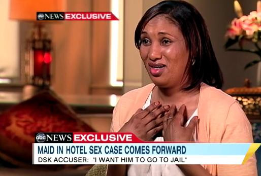 VIDEO. Mult asteptatul interviu cu camerista care il acuza pe DSK de viol starneste hohote de ras