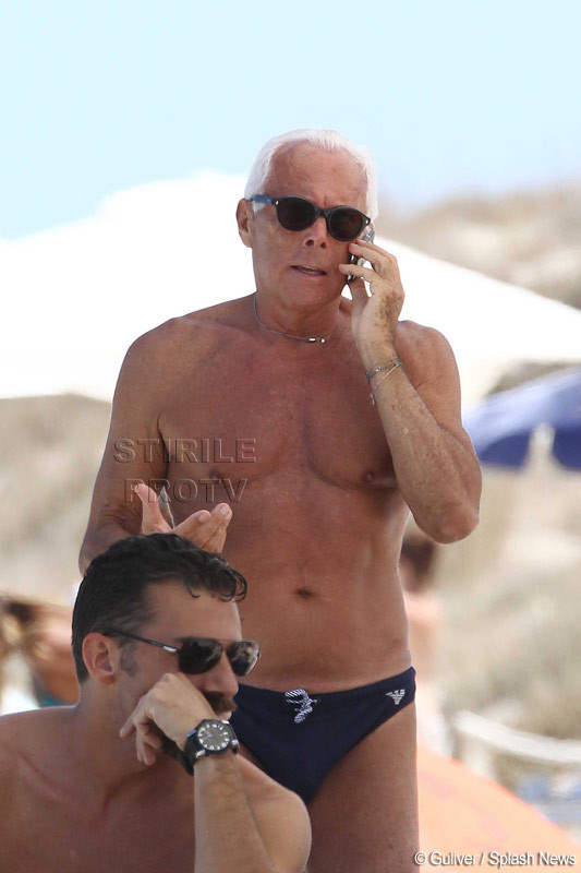 Armani a castigat pariul cu varsta. Poti ghici cati ani are doar privind urmatoarele poze?