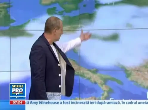 Centrul, nordul si estul tarii - regiunile in care ploile isi vor face de cap. Afla prognoza meteo