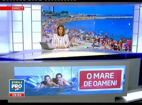 50.000 de oameni au umplut plaja la Liberty Parade. De maine cresc preturile pe litoral cu 20%