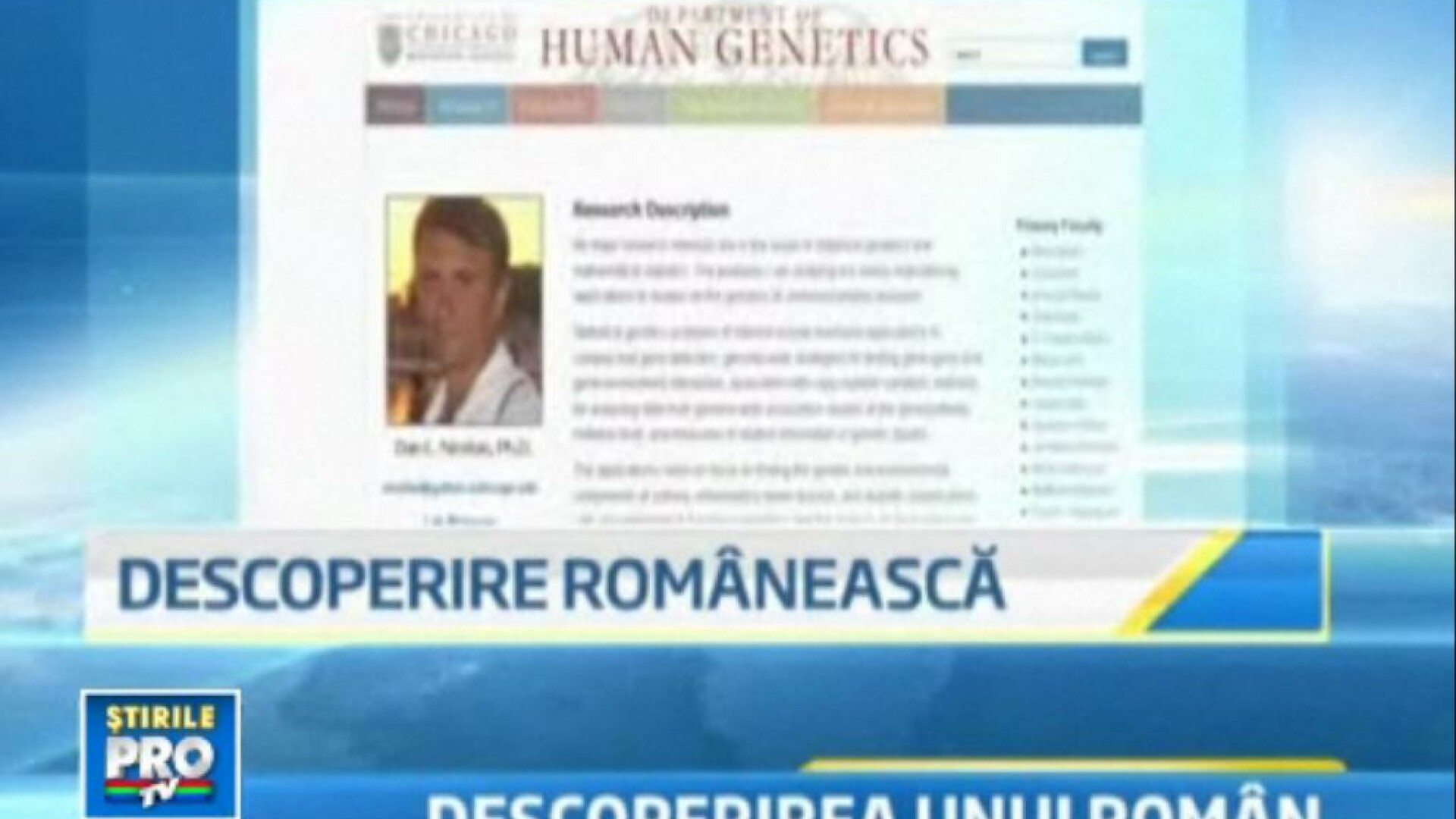 Descoperirea unui profesor roman ar putea revolutiona medicina