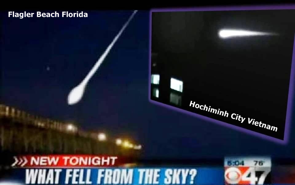 Ce a cazut din cer? VIDEO. Politia americana ancheteaza un OZN