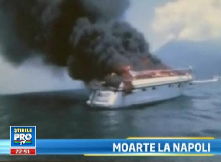 Accident pe mare in largul coastei din Napoli