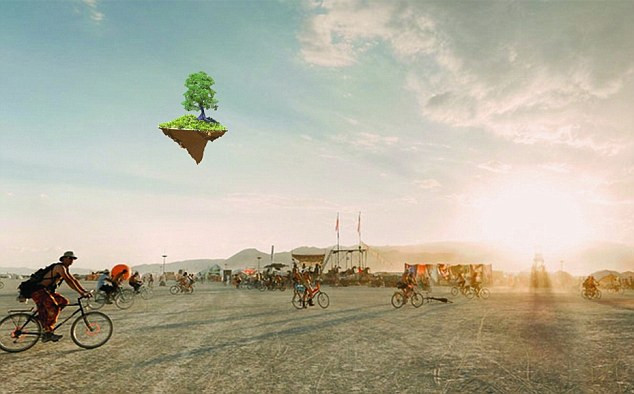 O "bucata de pamant" care se misca pe cer. Insula plutitoare a scapat din Anglia si e de negasit