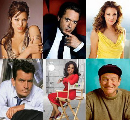 Top sase celebritati care au scapat de capcana alcoolului si a drogurilor