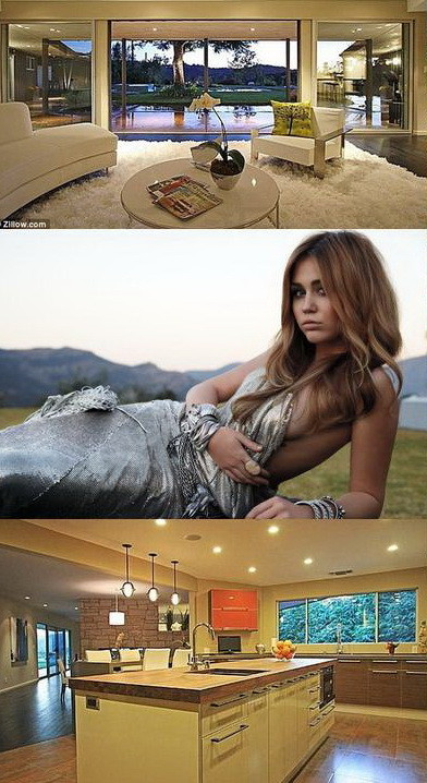 Miley Cyrus, casa de 4 milioane de dolari – GALERIE FOTO