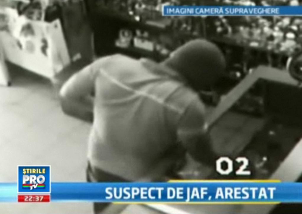 Suspectul in cazul furtului din magazinul de bijuterii din Capitala, retinut pentru 24 de ore