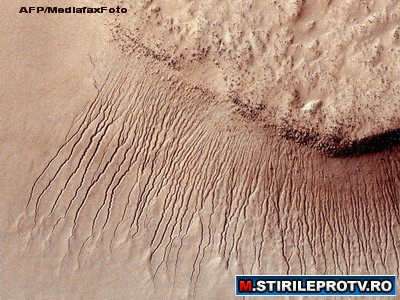 Descoperire istorica. Cea mai clara dovada ca ar putea exista apa pe Marte. VIDEO
