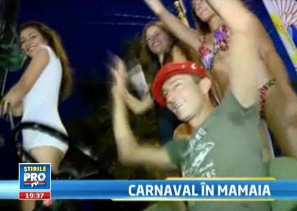 VIDEO. Primar de carnaval. Radu Mazare e mereu sufletul petrecerii in Mamaia