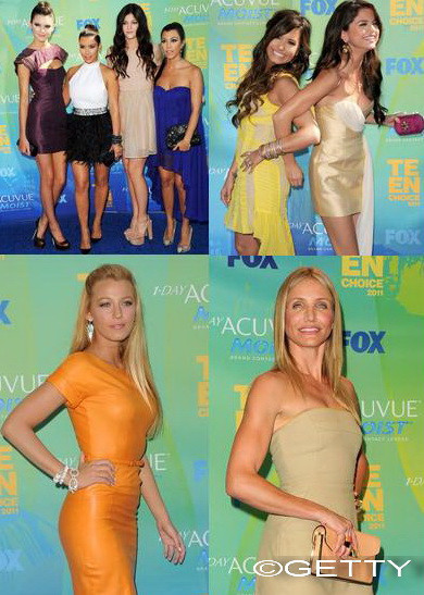 Vezi cum s-au imbracat celebritatile la “Teen Choice Awards 2011” – GALERIE FOTO
