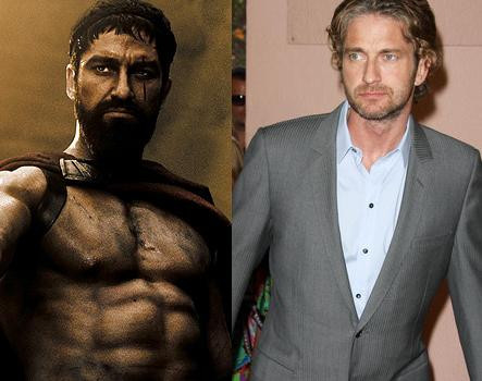 Gerard Butler, in vizita la o baza militara din California: "Va apreciem pentru faptul ca invatam atatea de la voi"