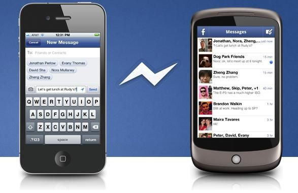 Facebook lanseaza un Messenger propriu pentru telefoane mobile