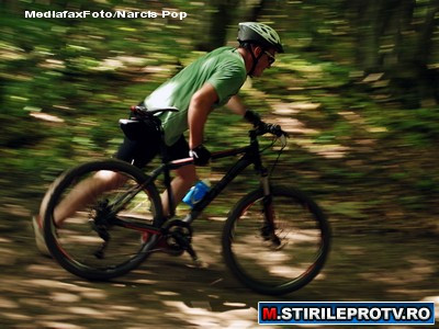Avem traseu de mountain bike, intre doua sate din zona Viscri. Noroc cu fundatia printului Charles