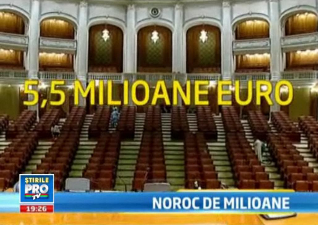 Cum au ajuns Camera Deputatilor si Senatul sa primeasca 5.5 milioane de euro in loc de 100.000
