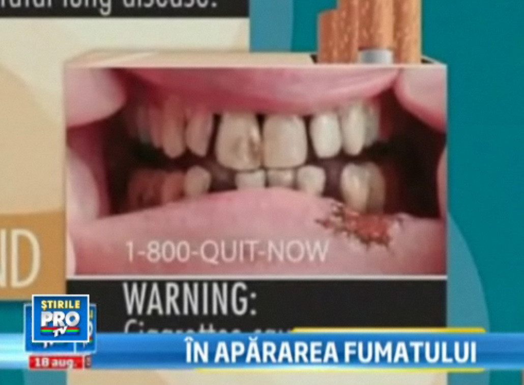 VIDEO. Imaginile care i-au socat pe producatorii de tigari. Ce nu vor sa se vada pe pachete