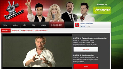 Canti senzational si vrei sa afle toata lumea? Intra pe aplicatia "Vocea Romaniei"!