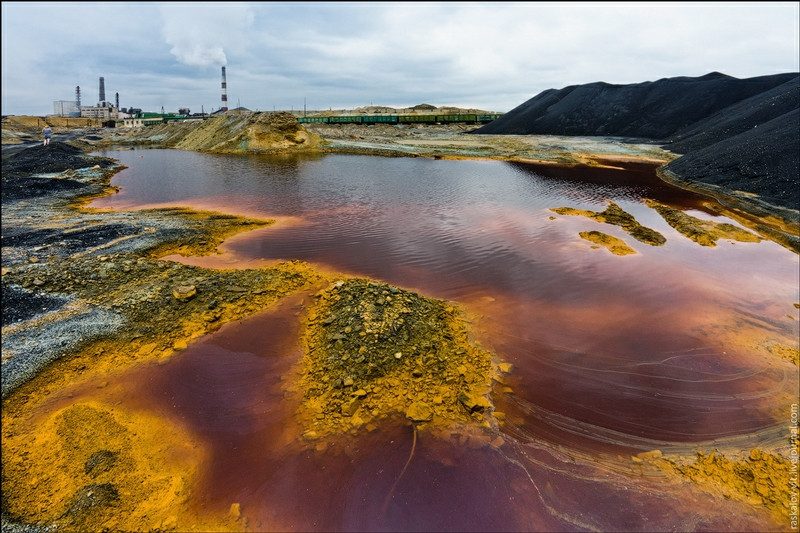 FOTO. Orasul care arata ca Pamantul se transforma in Marte