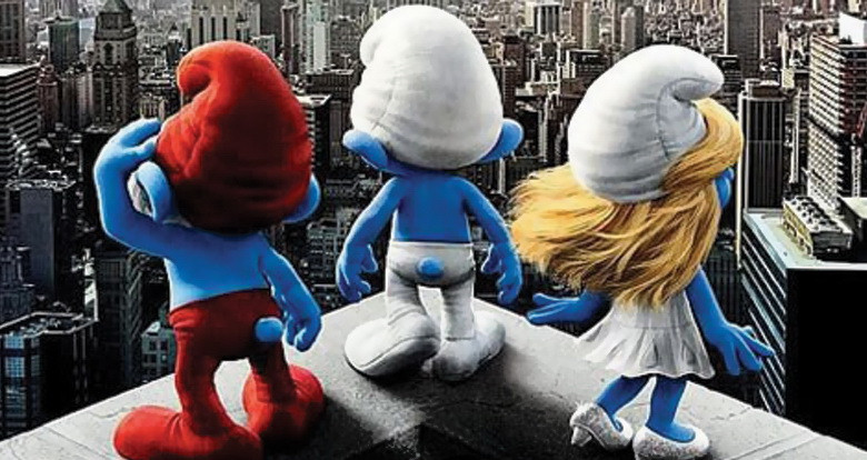 Uite cum arata primul oras Strumf din lume