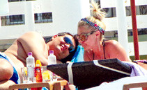 Dansatoarea Jasmine s-a aprins dupa "Bursucul" de la Dansez pentru tine! Au fost impreuna la piscina