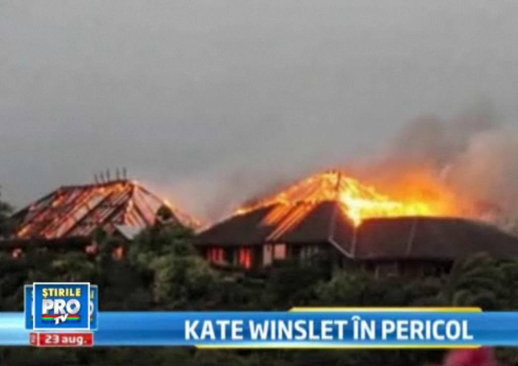 Flacari ca-n Iad in Raiul bogatilor. Kate Winslet a salvat-o din flacari pe mama unui mare miliardar