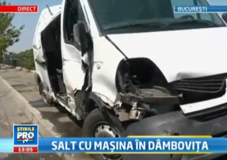 Ce a patit un sofer din cauza unei guri de canalizare neacoperita. VIDEO