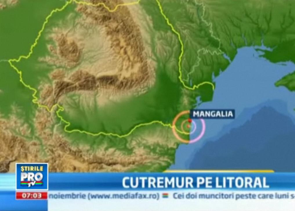 Surpriza neplacuta pentru turistii de pe litoral. Cutremur in Dobrogea de 3,7 pe scara Richter