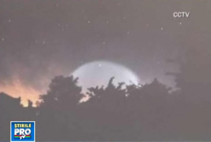 O sfera luminoasa, ce parea de 100 de ori mai mare ca Luna, i-a bagat in sperieti pe chinezi