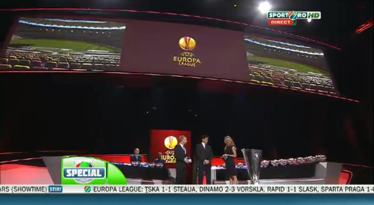 Steaua cu Schalke, Rapid cu PSV, Vaslui cu Lazio. Vezi echipele cu care joaca romanii in grupele EL