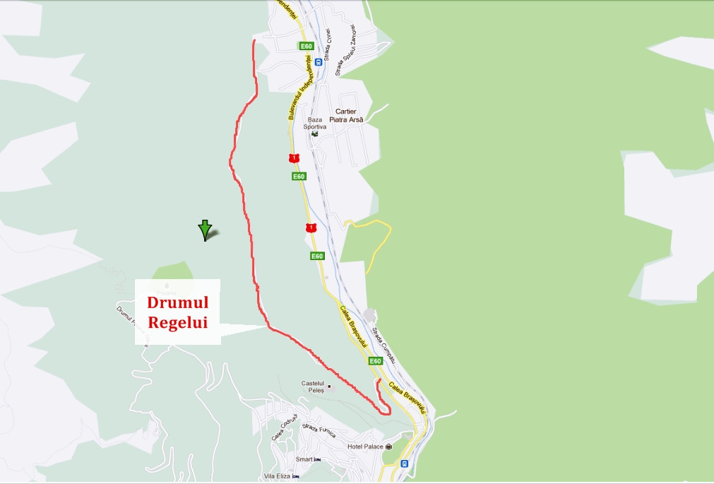 HARTA. Drumul Regelui, alternativa la DN1, va desfiinta aglomeratia dintre Sinaia si Busteni