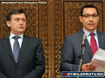 Ponta, despre promisiunea lui Antonescu de iesire din politica: "Nu va ingrijorati, va rog frumos"