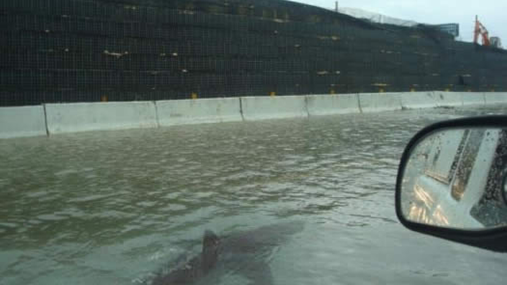 FOTO. O imagine imposibila pe care Uraganul Irene a transformat-o in realitate