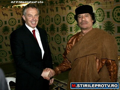 Sky News: Serviciile secrete americane si britanice au colaborat strans cu cele ale lui Ghaddafi