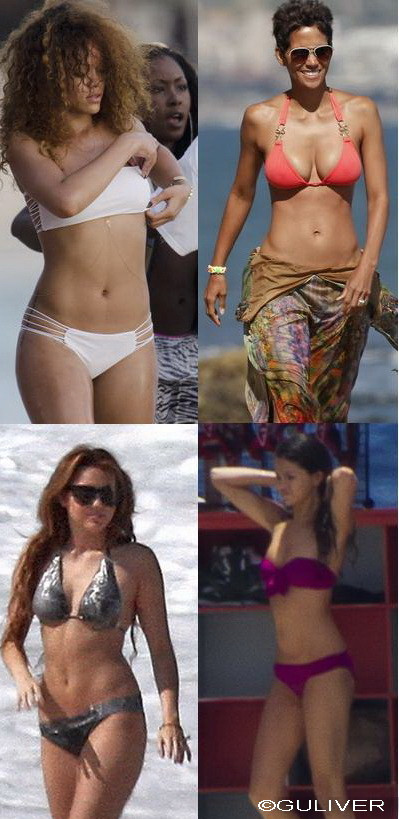 Top opt cele mai hot vedete care au facut ravagii in costum de baie in aceasta vara