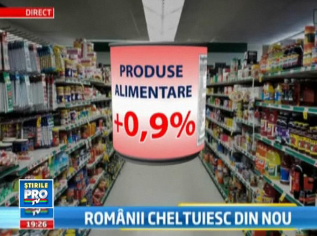 Semne de viata pe timp de criza. Romanii, fruntasi la consum in UE. Pe ce se duc cei mai multi bani
