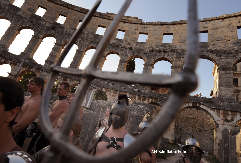 Lupte intre gladiatori ca in perioada Imperiului Roman, duminica, la Ulpia Traiana Sarmizegetusa