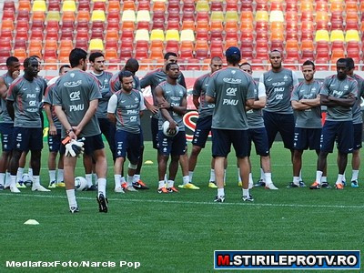 Selectionerul Frantei, despre meciul din aceasta seara: "Este un lucru bun ca Mutu nu va fi prezent"