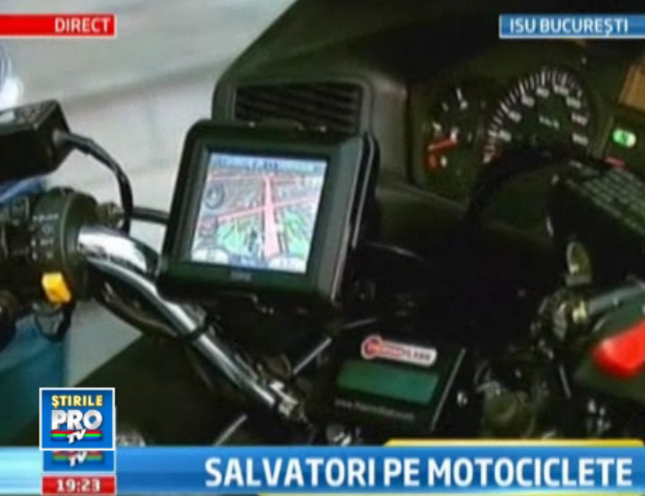 Salvatori pe 2 roti in Capitala. Cum arata motocicleta care ajunge la urgente inaintea ambulantei
