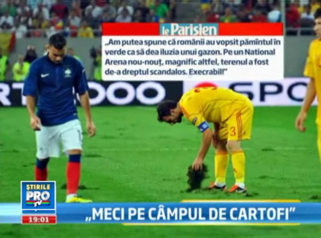 "Teren indecent, camp de cartofi, execrabil". Scandalul National Arena, meci de imagine pierdut