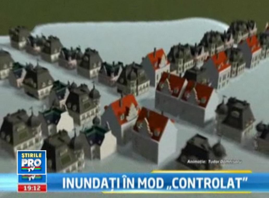 "A cedat barajul". Momente de panica in Suceava dupa ce 40 de case au fost inundate .. din greseala