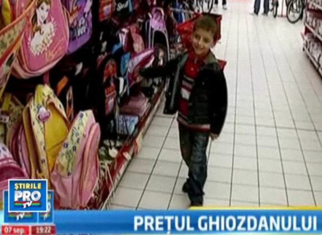 Prima zi de scoala, varf de vanzari la rechizite. 60% din produsele scolare, vandute in septembrie