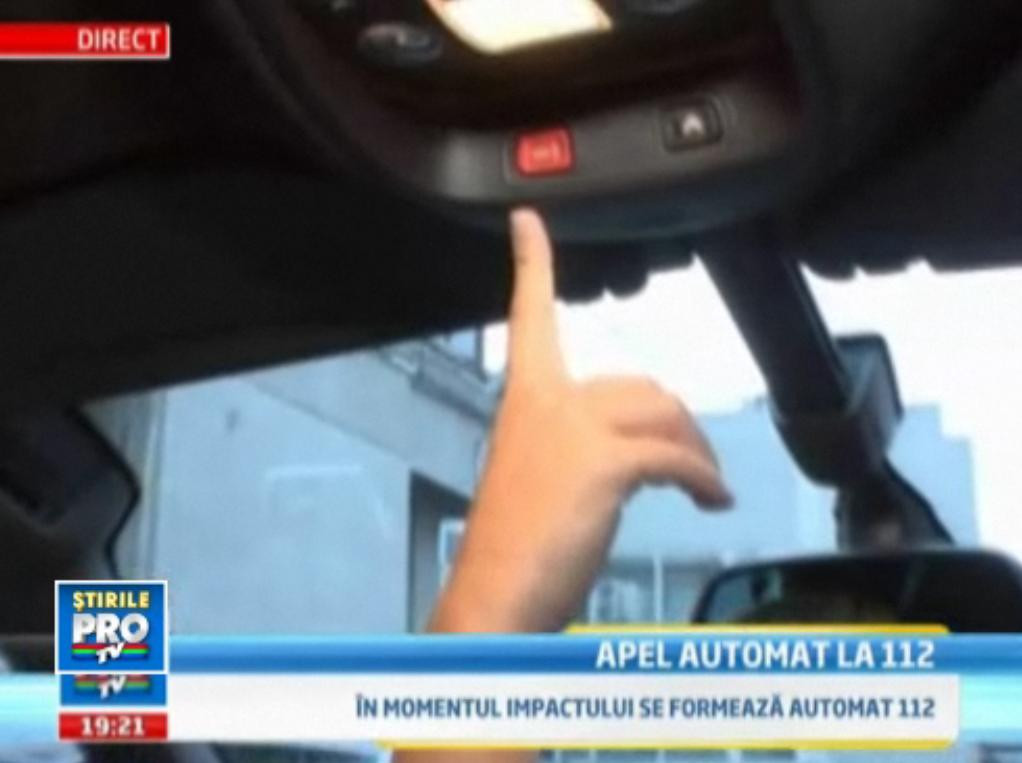 VIDEO. Automobilele noi vor putea apela automat 112 daca soferul e implicat intr-un accident