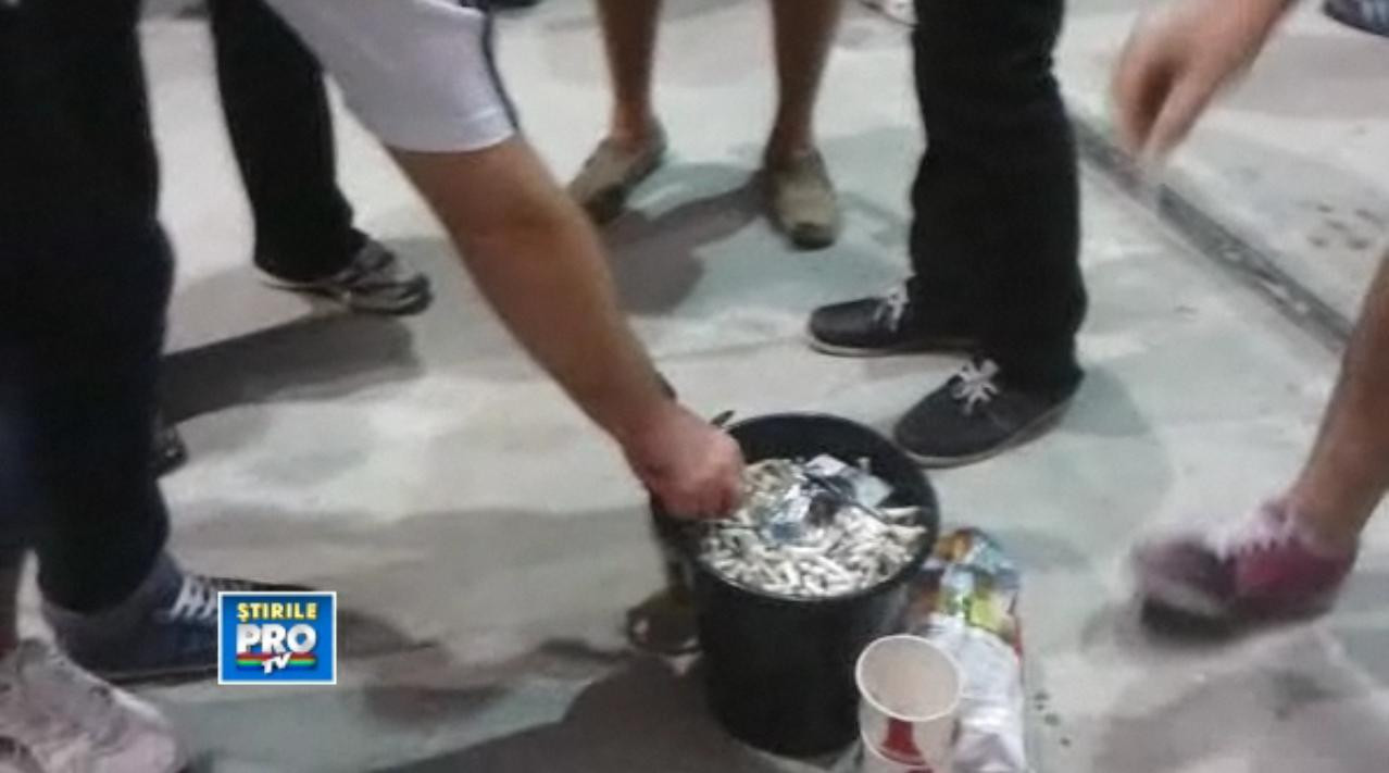 VIDEO. "Galeata viciilor" de pe National Arena. Cum arata spatiul de fumat pe stadionul de 5 stele