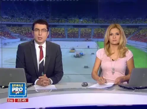 Oprisan, despre gazonul National Arena: Schiopatand, cu gheata la popou, dar am adus in termen totul