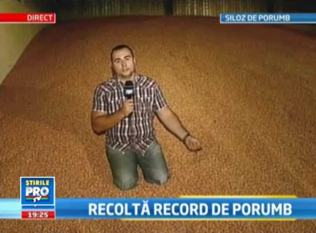 VIDEO. Cum arata un siloz plin ochi in Romania, tara care ar putea tine sub control pretul la porumb