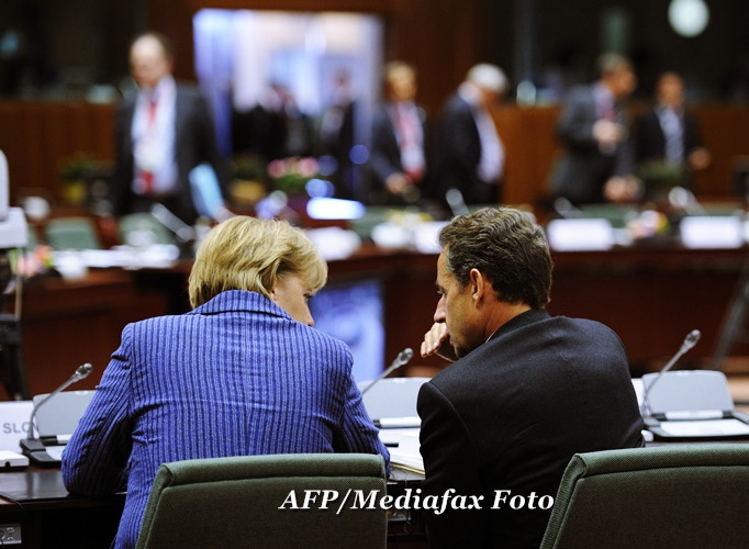 Viitorul Greciei este in Zona Euro, sustin Merkel si Sarkozy. Bursele au revenit pe plus